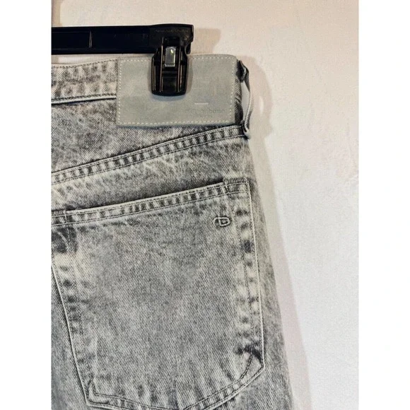 Rag and Bone Maya High Rise Ankle slim Jeans Size 28 Black Stone Wash Button B10 - Picture 4 of 9